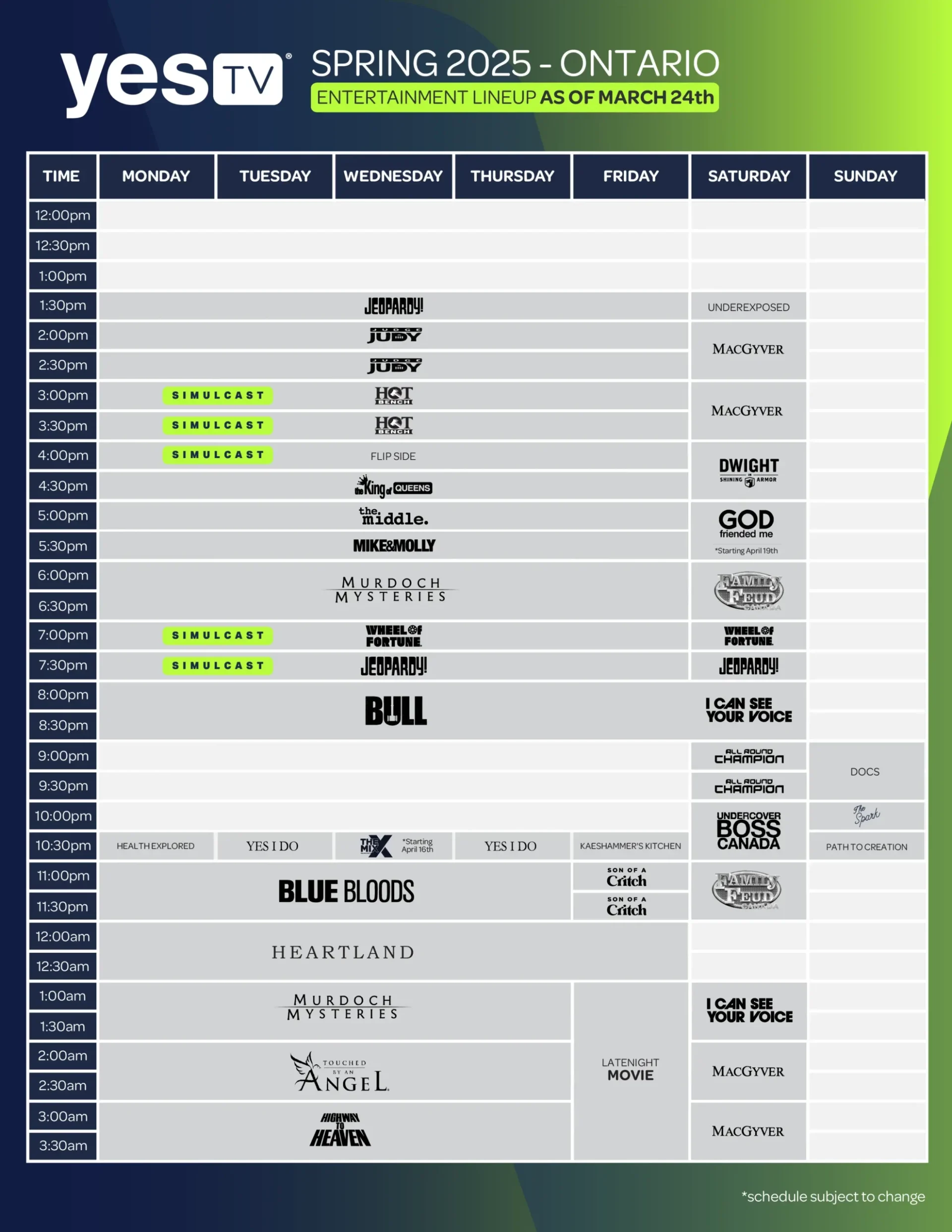 ON-Station-Schedules-Grids-Spring-2025